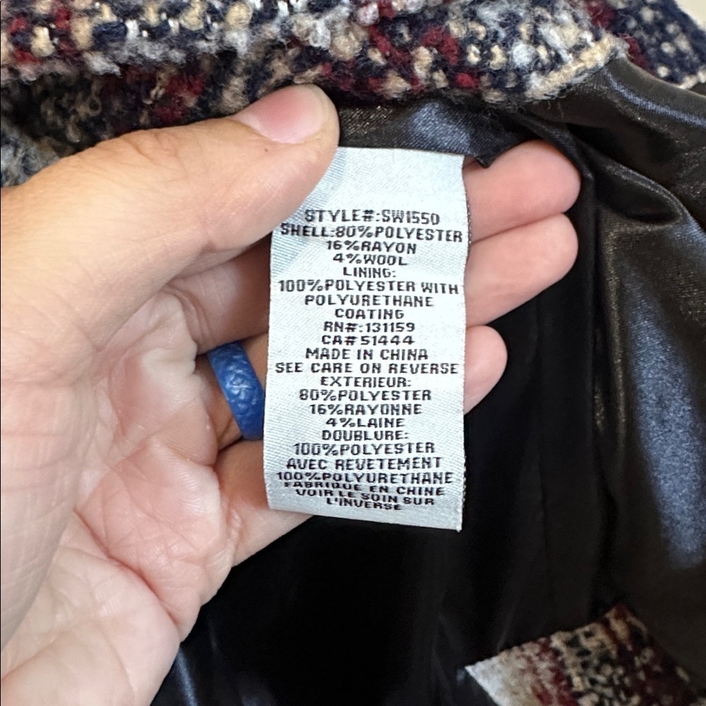 Sebby Collection Winter Coat - Picture 4 of 4